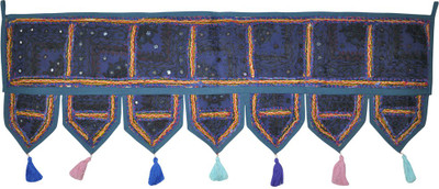 Lal Haveli Ethnic Embroidery Mirror Work Handmade Bandhanwar Door Decoration Toran(Cotton)
Lal Haveli Ethnic Embroidery Mirror Work Handmade Bandhanwar Door Decoration Toran(Cotton)