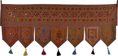 Lal Haveli Handmade Embroidered Mirror Work Cotton Door Hanging Toran(Cotton Febric)
Lal Haveli Handmade Embroidered Mirror Work Cotton Door Hanging Toran(Cotton Febric)