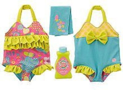 Hasbro Baby Alive Reversible Outfit - Poolside Cutie Bathing Suit - Medium(Multicolor)
Hasbro Baby Alive Reversible Outfit - Poolside Cutie Bathing Suit - Medium(Multicolor)