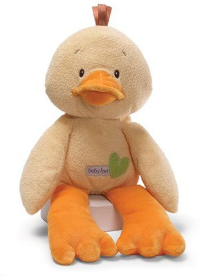 Gund Ba Love Plush Quackie Duckyellow - 11 inch(Orange)