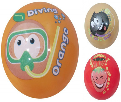 Boing Scented Ball Pack Of 3 Orenge, Chocolicious & Strawberry With A Attractive Fragrance Softball