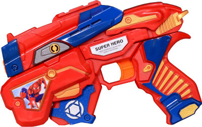 Montez Super Hero Soft Bullet Gun(Multicolor)