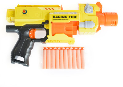 Leyuan Raging Fire Barricade RV10 Semi Auto Soft Bullet gun(Yellow, Orange, Grey)
Leyuan Raging Fire Barricade RV10 Semi Auto Soft Bullet gun(Yellow, Orange, Grey)