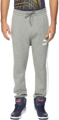 Puma Self Design Men's Grey Track Pants