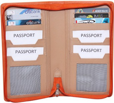 Essart Travel Wallet(Orange)