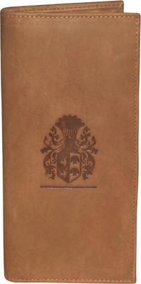 Style 98 Men Brown Genuine Leather Money Clip(18 Card Slots)