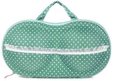 Foolzy Bra Bag Travel Organizer(Green)