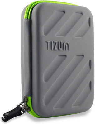 TIZUM Universal Electronics Travel Organizer / Gadget Organizer Accessories Carry Bag - Rugged, Shock Proof & Water Resistant(Grey)
TIZUM Universal Electronics Travel Organizer / Gadget Organizer Accessories Carry Bag - Rugged, Shock Proof & Water Resistant(Grey)