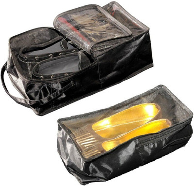 Srajanaa Shoe Pouch(Black)