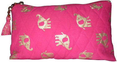 Needlecrest Cosmetic Pouch(Pink), Pink-03