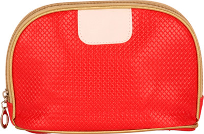 Priya Exports Cosmetic Pouch(Red)