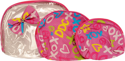 Priya Exports POPXO Travel Toiletry Kit(Pink)