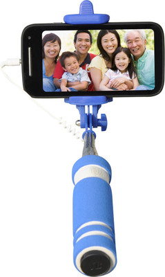 Cezzar Fashion Mini Pocket Selfie Stick for iPhones, Samsung, Panasonic P81, Lenovo A7000, Moto G (2nd Gen) Monopod(Blue, Supports Up to 300 g)
Cezzar Fashion Mini Pocket Selfie Stick for iPhones, Samsung, Panasonic P81, Lenovo A7000, Moto G (2nd Gen) Monopod(Blue, Supports Up to 300 g)