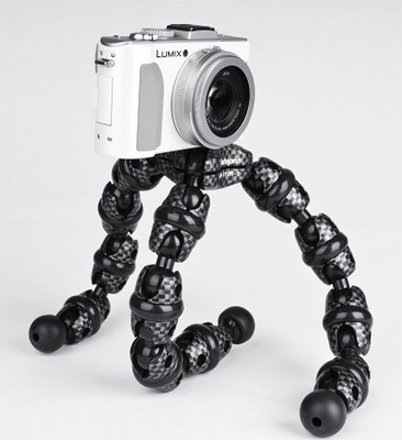 Fotopro Compact Gorillapod for DSLR/ Digital Camera Tripod RM-110R(Black, Supports Up to 1500 g)
Fotopro Compact Gorillapod for DSLR/ Digital Camera Tripod RM-110R(Black, Supports Up to 1500 g)