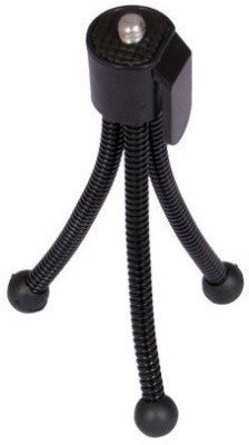Techvik Universal Flexible Mini Pocket Metal Tripod Stand for Digital Camera Webcam mobile phones Tripod(Black, Supports Up to 400 g)
Techvik Universal Flexible Mini Pocket Metal Tripod Stand for Digital Camera Webcam mobile phones Tripod(Black, Supports Up to 400 g)