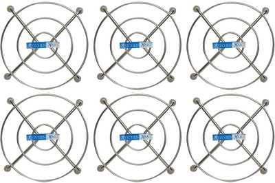Kitchen Mart KMTR06 Steel Trivet(Pack of 6)
