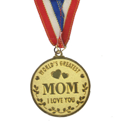 Atpata Funky World's Best MOM Gold Medal Medal(M)