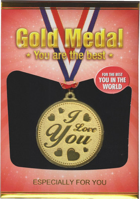 Atpata Funky I Love You Gold Medal Medal(M)