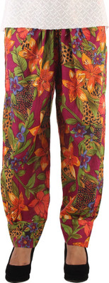 Ankita Printed Cotton Blend Women Harem Pants, Multicolor