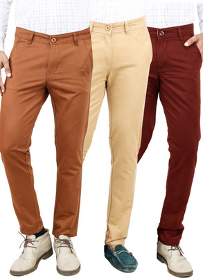 Uber Urban Slim Fit Men's Multicolor Trousers