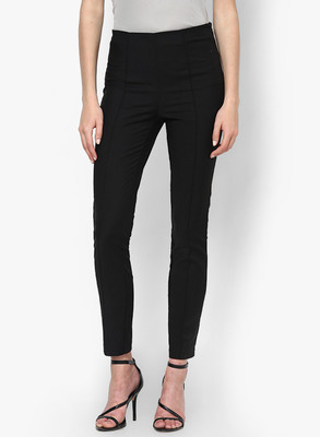 Vero Moda Regular Fit Women's Black Trousers