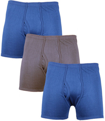 Laser X Men's Trunks, Blue;grey