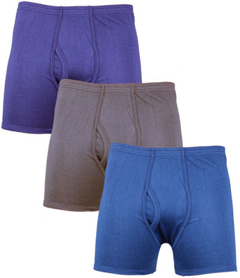 Laser X Men's Trunks, Blue;grey;navy