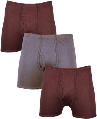 Laser X Men's Trunks, Coffee;grey