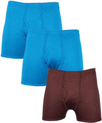Laser X Men's Trunks, Coffee;sky
