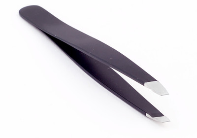 Svayam Elegant Tweezers - Stainless Steel - Slant Tip