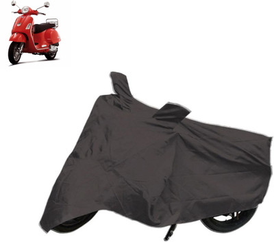 Snail Two Wheeler Cover for Piaggio(Vespa, Black)