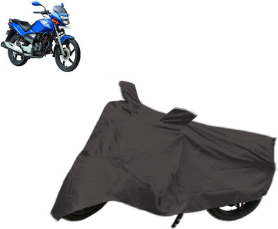 AutoKit Two Wheeler Cover for Hero(CBZ, Grey)