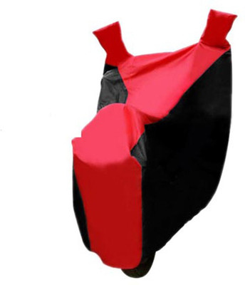 Retails Gateway Two Wheeler Cover for TVS(Max, Black, Red)
