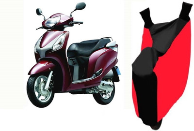 Oren Tech Two Wheeler Cover for Mahindra(Duro DZ, Red, Black)