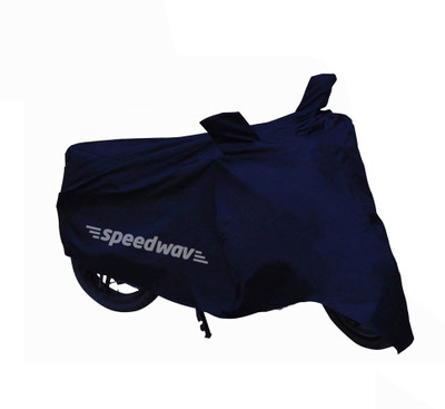 Speedwav Two Wheeler Cover for TVS(Scooty Streak, Blue)