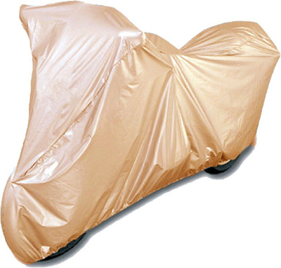 AAdroitz Two Wheeler Cover for TVS(Scooty Pep+, Beige)
