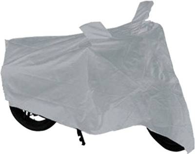 Allure Auto Two Wheeler Cover for Suzuki(Hayate, Silver)