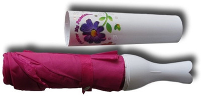 FlowerPotGiftUmbrella 3Fold Umbrella(Pink)