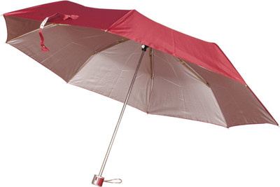 Bs Spy Pakiza Nylon Maroon 3 Fold Pack Of 2 Umbrella(Maroon)