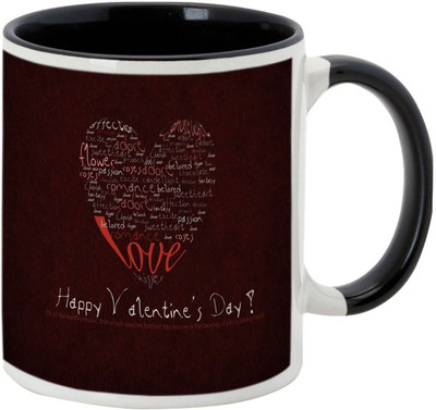 AllUPrints Unique And Beautiful Valentines Day Gift Black Ceramic Mug(325 ml)
AllUPrints Unique And Beautiful Valentines Day Gift Black Ceramic Mug(325 ml)