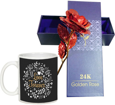 AllUPrints Artificial Flower Gift Set