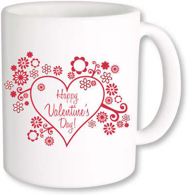 PhotogiftsIndia happy valentine day 269 Ceramic Mug(325 ml), Multicolor