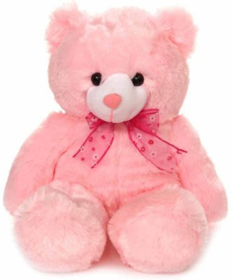 Kinderbuddy Valantine Pink Teddy Bear - 30 cm(Pink)