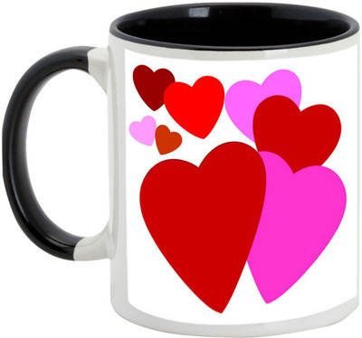 AllUPrints Love Is Colorful Black (Valentine Day Gifts) Ceramic Mug(325 ml), Multicolor
AllUPrints Love Is Colorful Black (Valentine Day Gifts) Ceramic Mug(325 ml), Multicolor