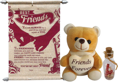 Saugat Traders Greeting Card, Soft Toy Gift Set
Saugat Traders Greeting Card, Soft Toy Gift Set