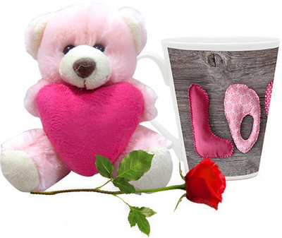 Homesogood Valentine's Day Commitment Coffee With Teddy & Red Rose Ceramic Mug(355 ml, Pack of 3)
Homesogood Valentine's Day Commitment Coffee With Teddy & Red Rose Ceramic Mug(355 ml, Pack of 3)