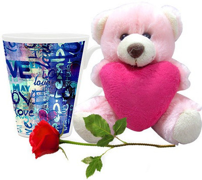 Homesogood Valentine's Day Abstract Art Coffee With Teddy & Red Rose Ceramic Mug(355 ml, Pack of 3)
Homesogood Valentine's Day Abstract Art Coffee With Teddy & Red Rose Ceramic Mug(355 ml, Pack of 3)
