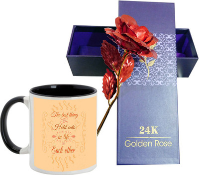 AllUPrints Artificial Flower Gift Set