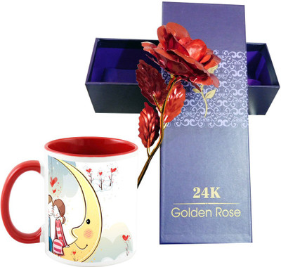 AllUPrints Artificial Flower Gift Set