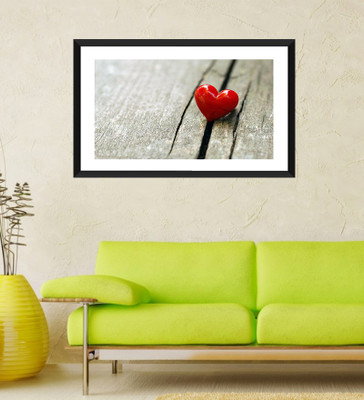 Tallenge - Valentine's Day Gift - Red Lovely Heart - Framed Art Print On Photographic Paper(24 inch X 18 inch, Framed)
Tallenge - Valentine's Day Gift - Red Lovely Heart - Framed Art Print On Photographic Paper(24 inch X 18 inch, Framed)